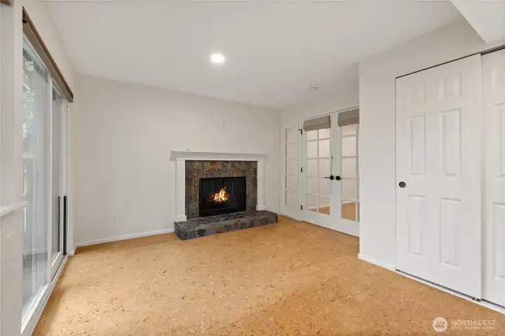 Huge closet in the 4th bedroom