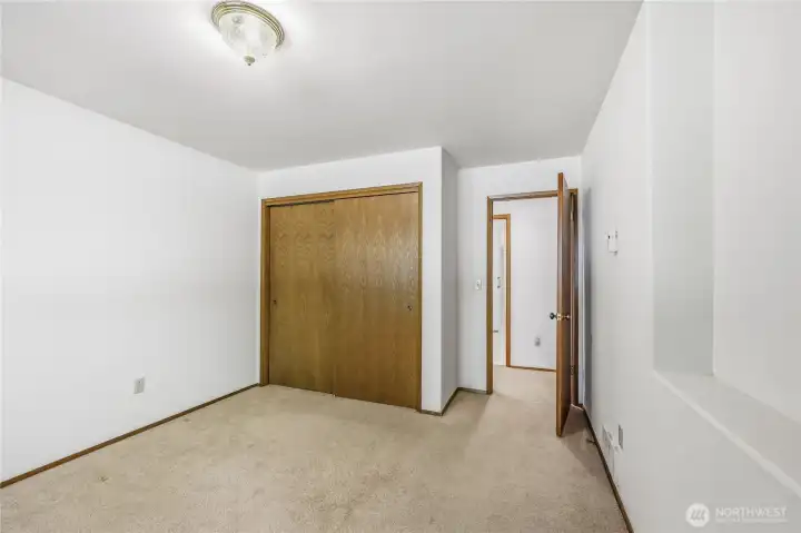 Lower level bedroom.