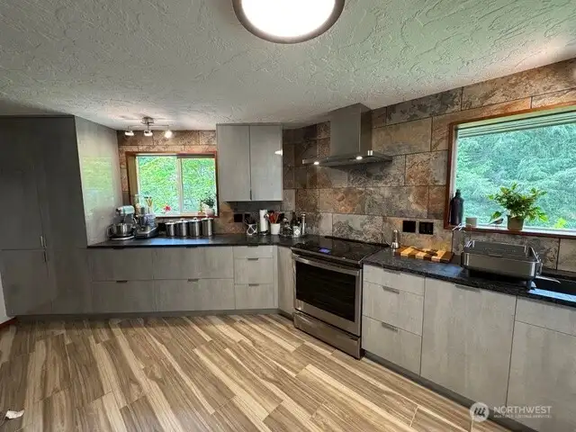 Newly remodeled gourmet kitchen