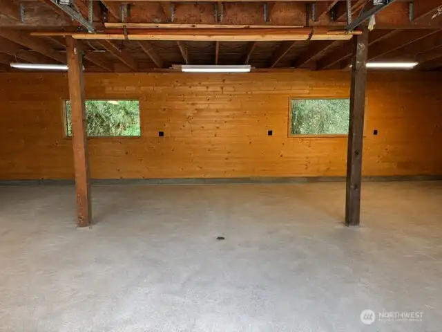 Spacious workshop
