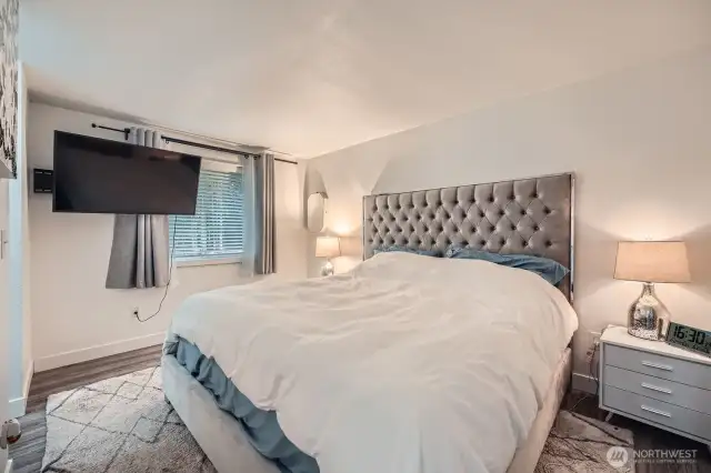 Primary bedroom - upstairs.