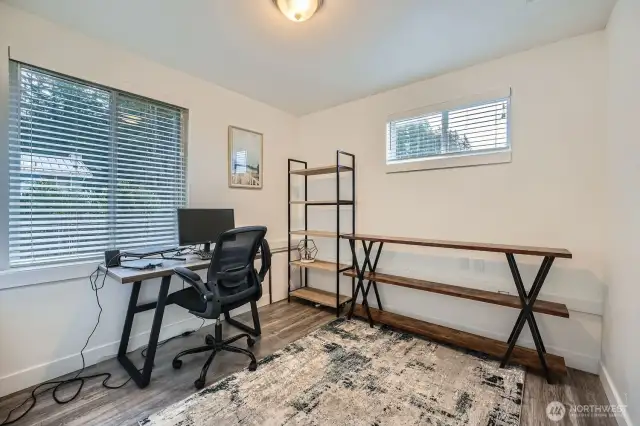 Bedroom 3 with high ceilings (Downstairs)