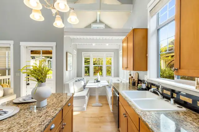 Kitchen is the perfect size
