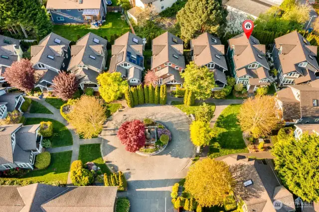 Unit I is tucked away in the corner of the community