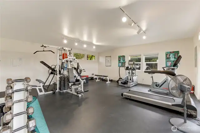 Exercise room.