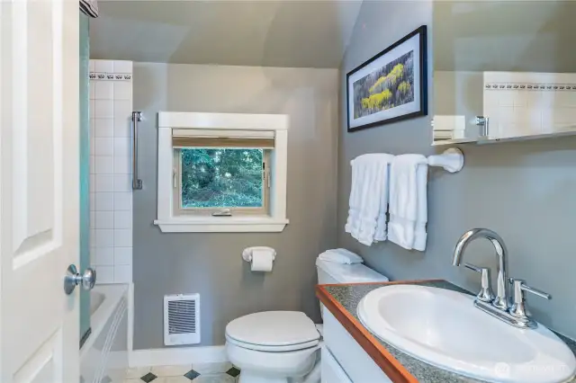 Upstairs bathroom