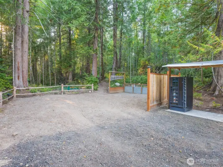 A nature lover's paradise across the street from your home, plenty of parking and space for cars and RV's