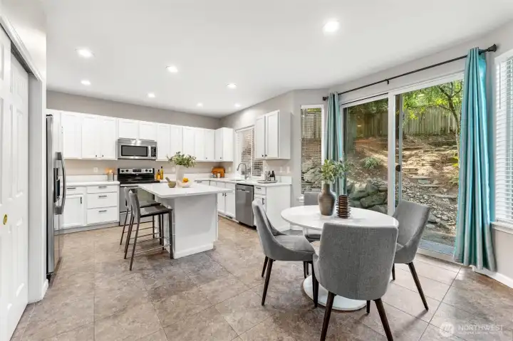 Nicely updated kitchen