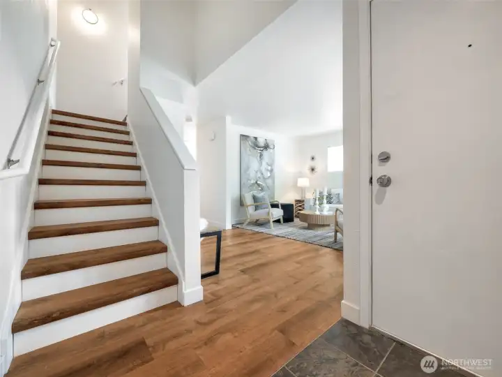 New Laminate Hardwoods Throughout