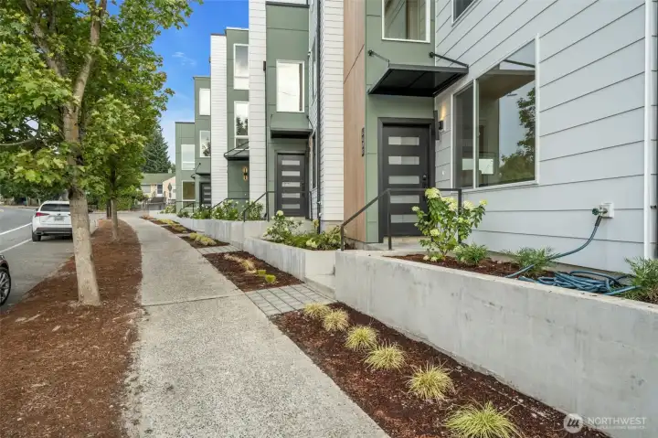 This already nice street frontage will be even better when the sidewalks are replaced in 2 to 4 months.