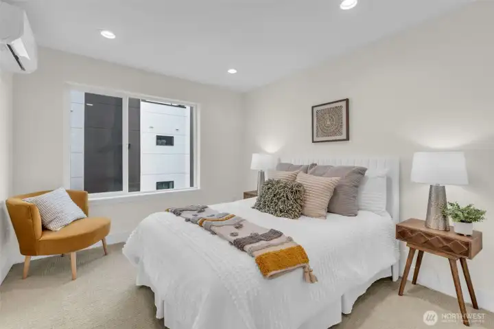 Generous 2nd bedroom.
