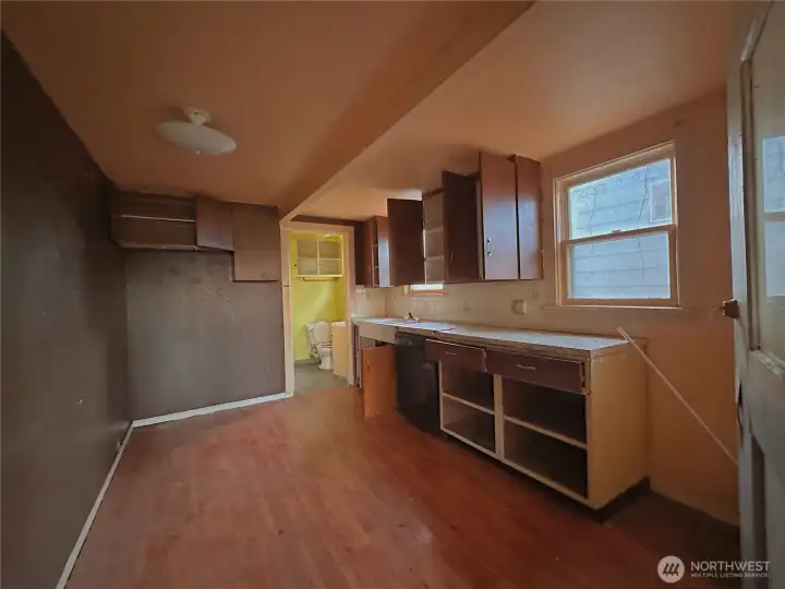 2nd kitchen space in basement