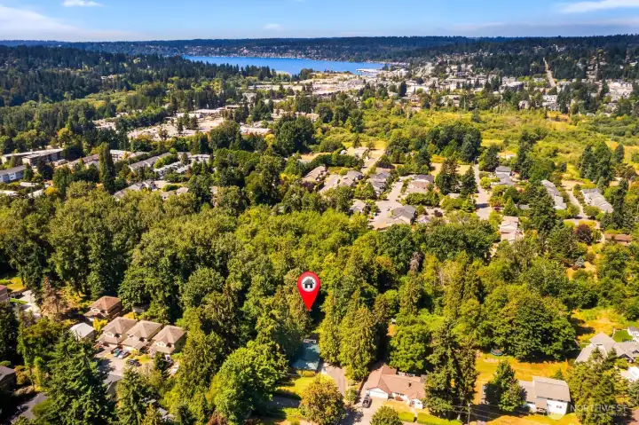 Secluded space to call your own yet so close to everything. Lake City way is less than a minute drive. You're less than 5 minutes from Bothell High School and downtown Bothell