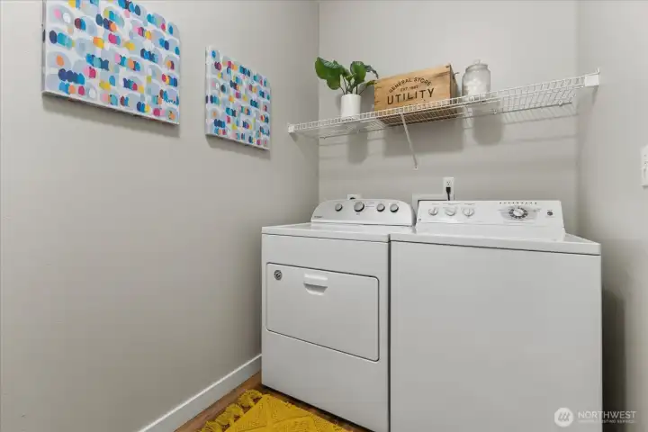 main level laundry
