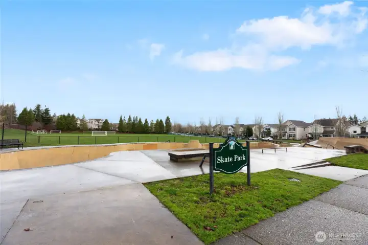 A block to the Skate Park.