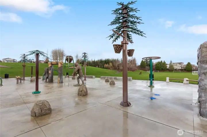 A block to the Water Park.