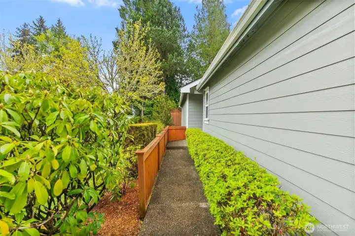 Front Walkway of house.