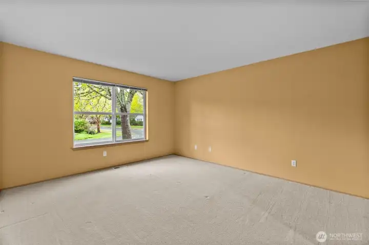 Spacious 2nd suite with bath.