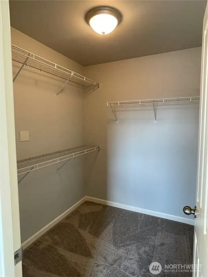 Primary Walk-in Closet