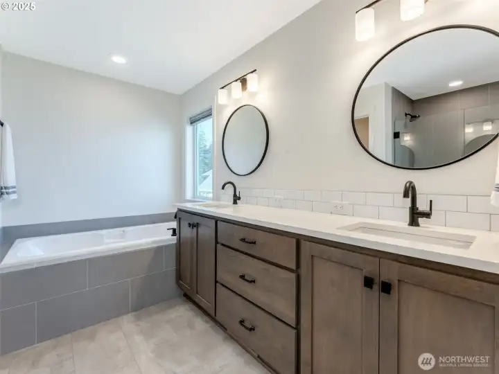 Owner's Suite Bathroom - Double Sinks