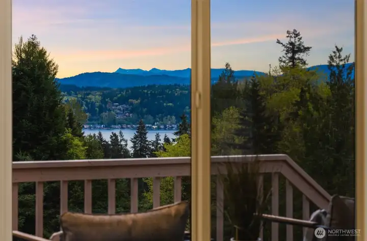 View from dining room