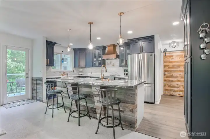 Stunning kitchen remodel is a must see! This kitchen is one-of-a kind! Kitchen pantry cabinet.