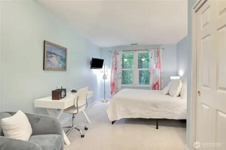 2nd view spacious bedroom is large enough for multiple uses. 2nd view spacious bedroom is large enough for multiple uses.