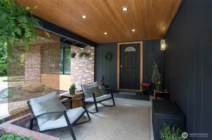 Covered porch