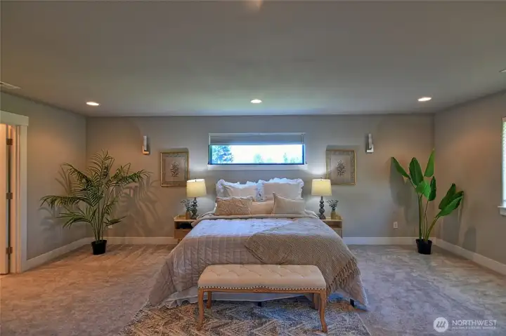 Private primary bedroom.