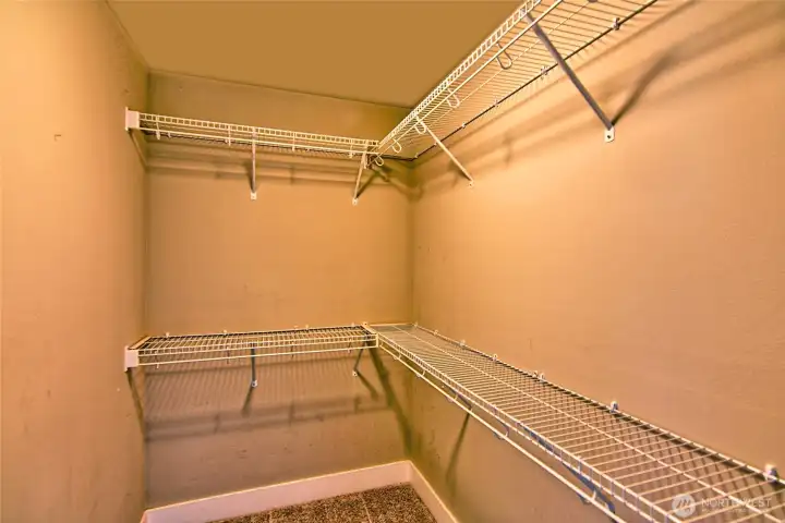 Additional primary bedroom has a walk-in closet.