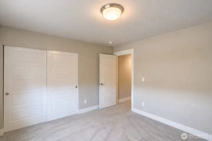 Additional bedroom upstairs. Additional bedroom upstairs.