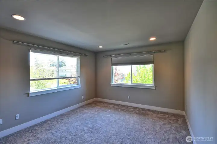 All bedrooms have large windows for plenty of natural lighting.