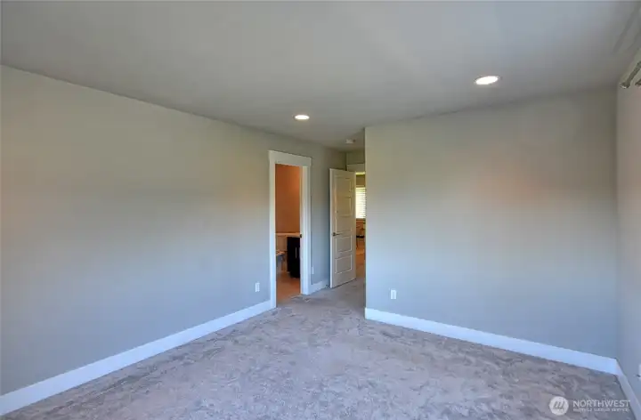 Loft area ideal for a game area or additional living space.