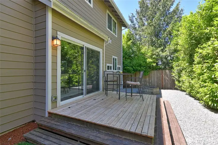 Perfect area for entertaining or relaxing.