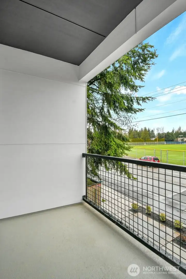 Covered deck can be used all year long!