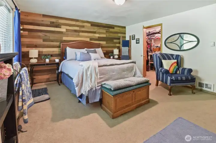 Primary Bedroom with Walk in Closet Primary Bedroom with Walk in Closet