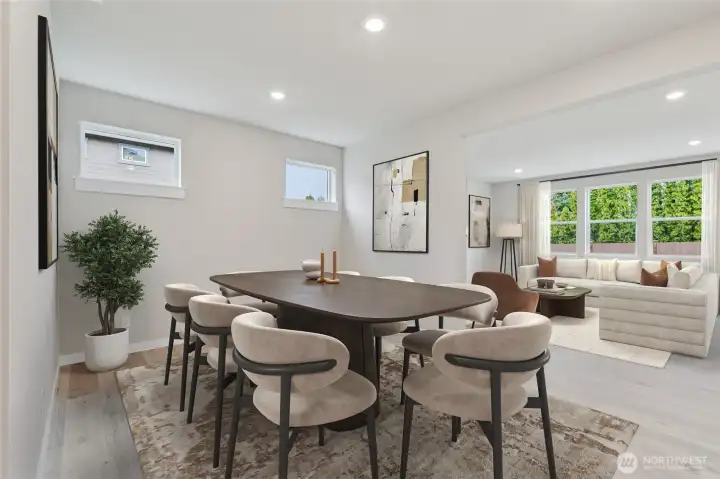 Photo rendering is representational. Actual home is under construction and finishes, elevation, and paint colors may vary. See site agent for details. Virtual staging.