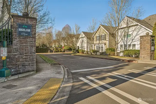 Desirable community of Highland Parc, close to shopping and schools.