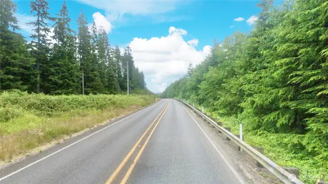 Frontage on Highway