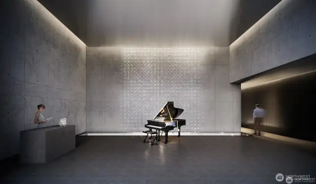 Front Lobby with Piano