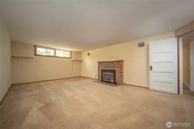 Lower level family room