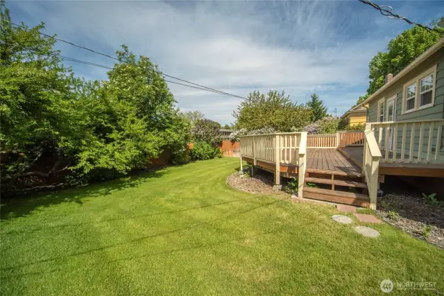 Easy transition to the back yard