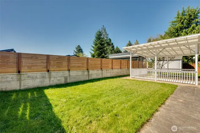 Large Yard