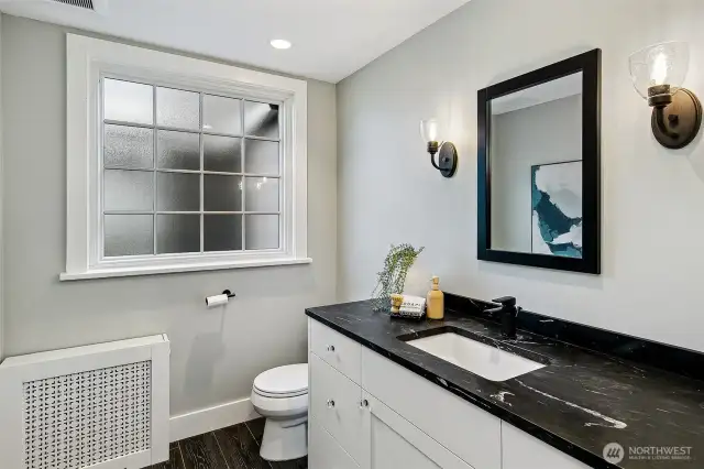 3/4 bath on main floor
