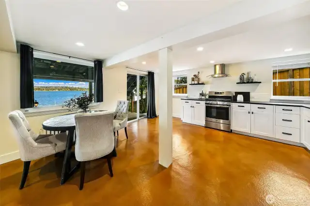 Full second kitchen