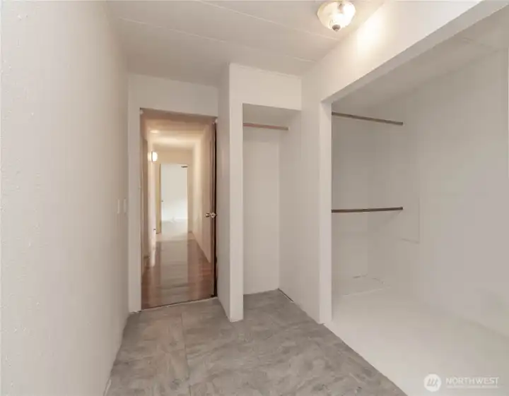 Master Bedroom closets