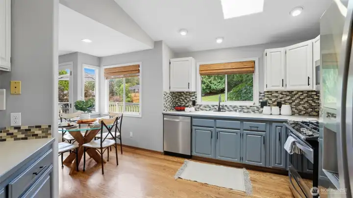 Enjoy everyday living in this bright & updated kitchen designed for comfort and function.