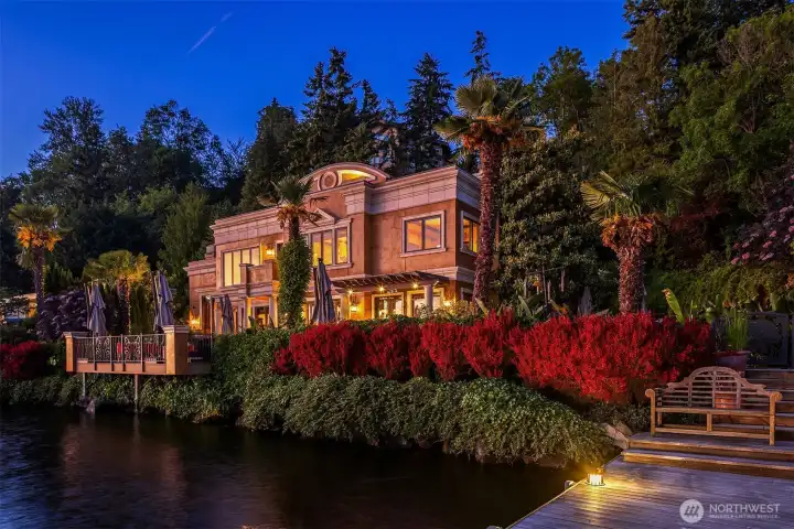 Landscaped with intention; the grounds are a feast for the senses.