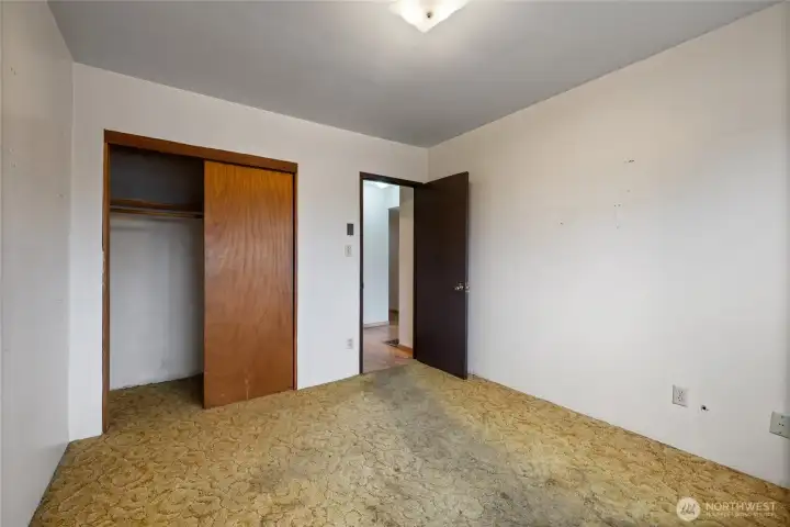 reverse view of Bedroom 1