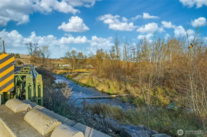 Mill Creek steps away
